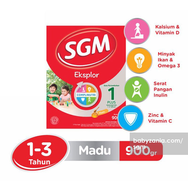 Sgm eksplor 1+ madu 900gr | Shopee Indonesia