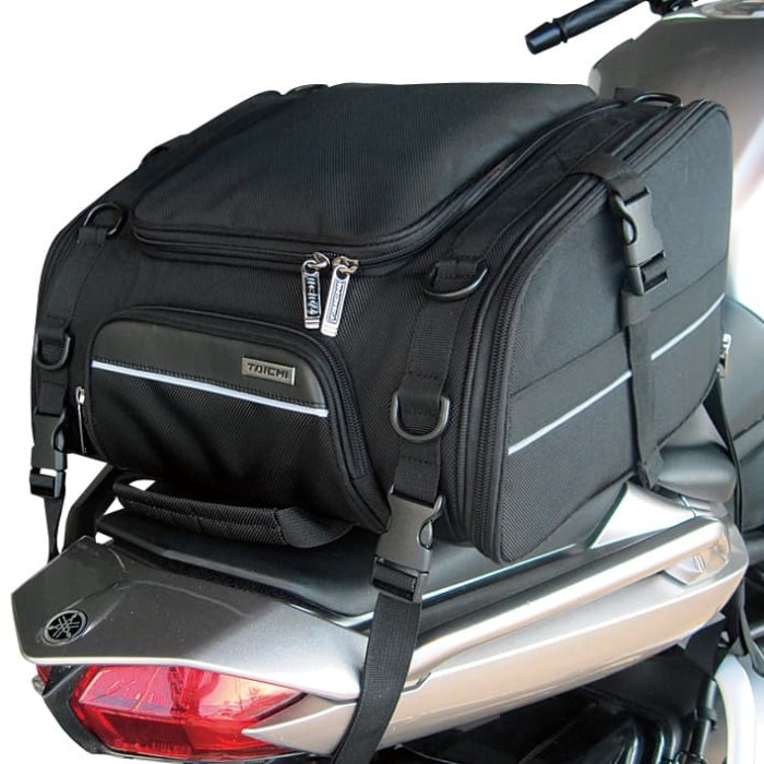 RS Taichi Original RSB304 LARGE SEAT BAG RSB-304 TAS TOURING - Black