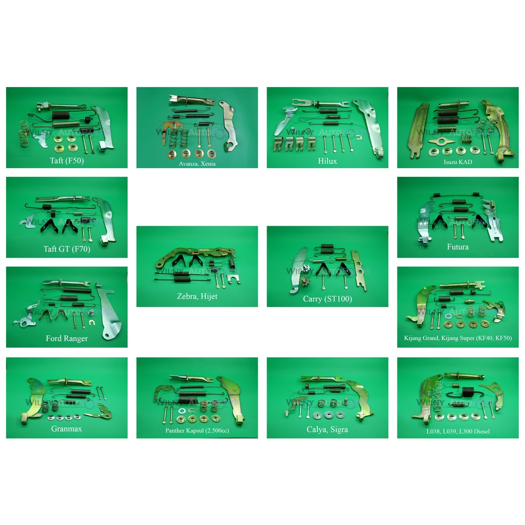 Jual Repair Kit Rem Lever Kit BELAKANG RH LH Granmax L038 L039 L300