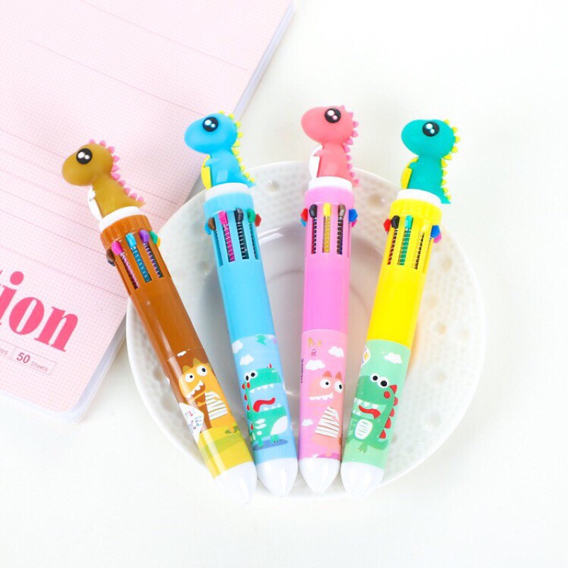 

TANELS.ID || PULPEN MEKANIK COLOR DINOSURUS 10in1