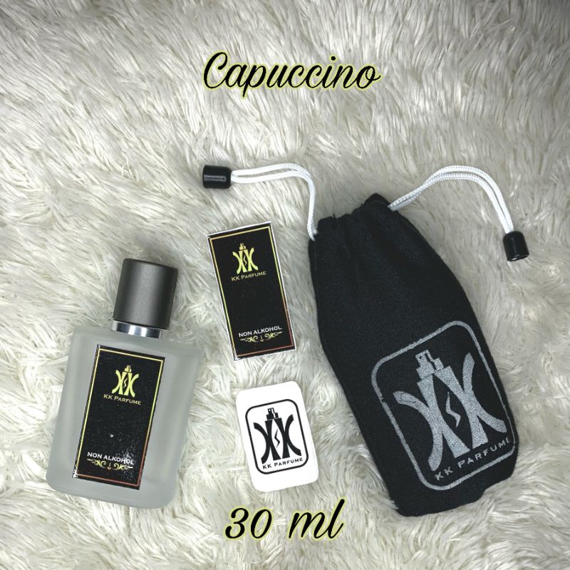 CAPUCCINO Parfum pria & Wanita / Parfum terlaris & tahan lama/Parfum non alkohol