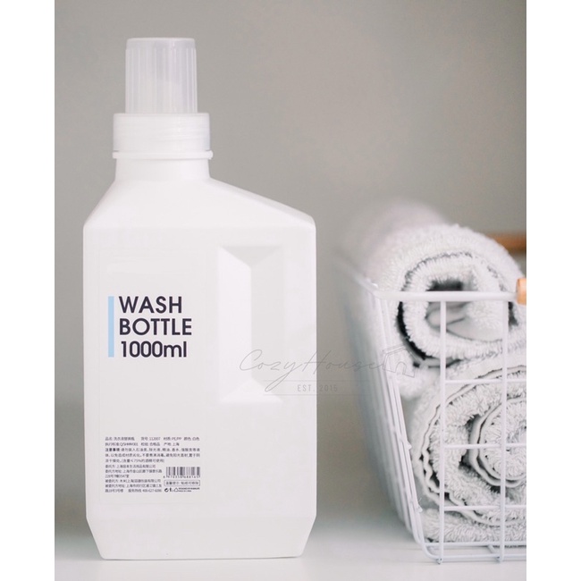 COZYHOUSE CASSIE Botol Isi ulang Deterjen Cair Laundry Liquid Refill Bottle (Botol deterjen isi ulang)