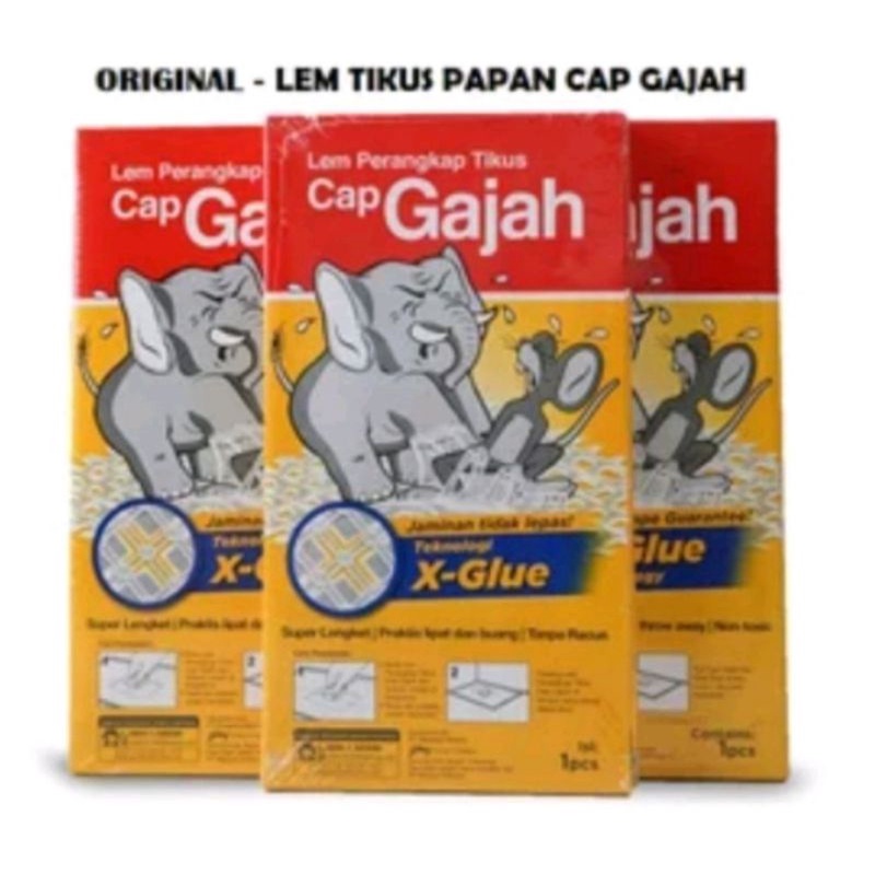 LEM TIKUS PAPAN CAP GAJAH SUPER LENGKET