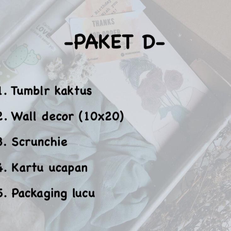 

Terbaru GIFT BOX PAKET D/GIFT BOX /GIFT BOX GRADUATION/GIFT BOX BIRTHDAY/HAMPERS LEN/HAMPERS H16I
