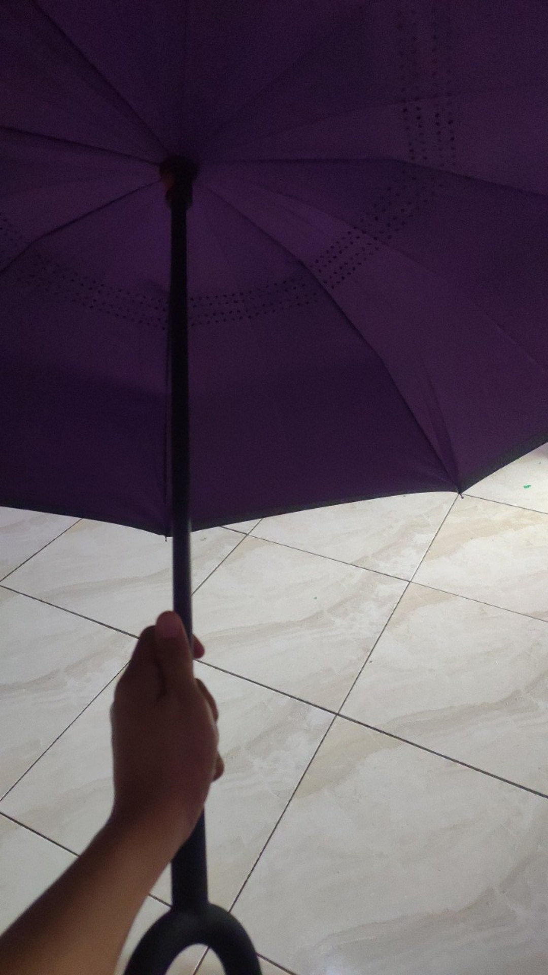 Zagbrella Payung Terbalik Polos Produk Sesuai Digambar