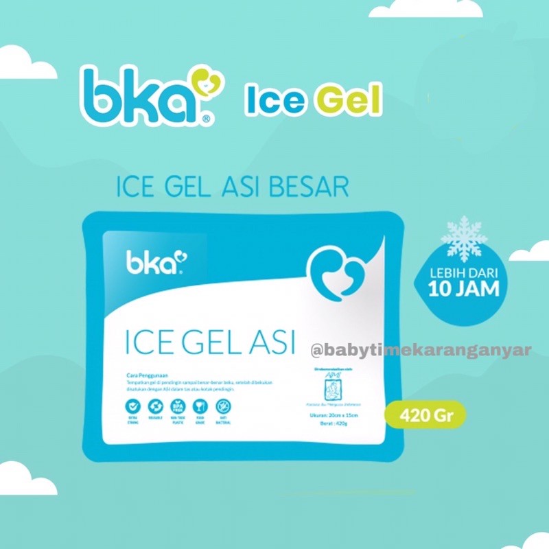 BKA Ice Gel ASI 420gr,  160g, BKA Ice Gel OFFICE PACK, Little Baby