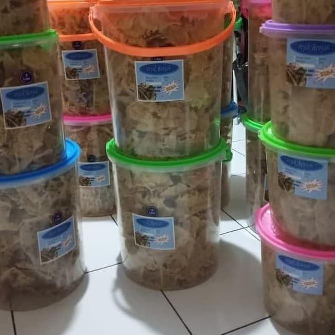 

Dijual Peyek Renyah / Peyek Rumahan / Peyek Toples 14 Liter - Kacang Tanah Terlaris