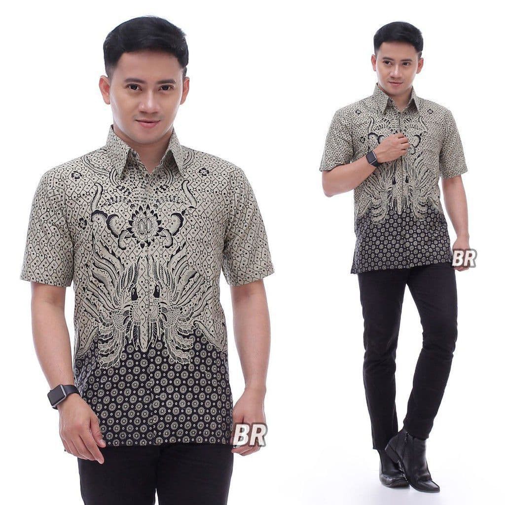 Couple Batik Modern - Sania Ruffle Batik Couple