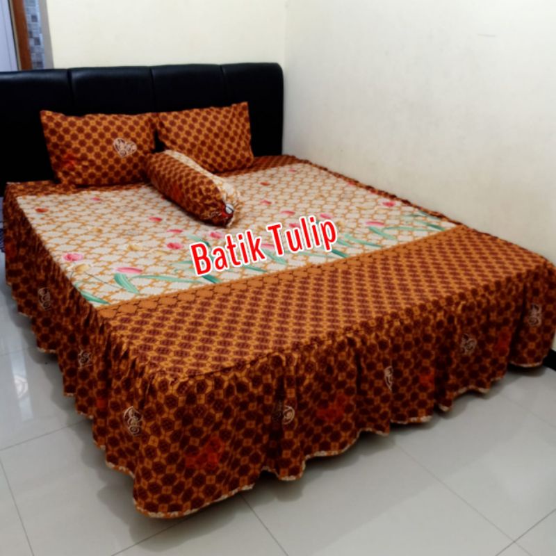 Sprei Rumbai Batik Tulip