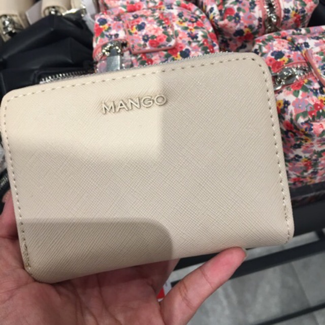 Mango zip purse dompet original from mango sale