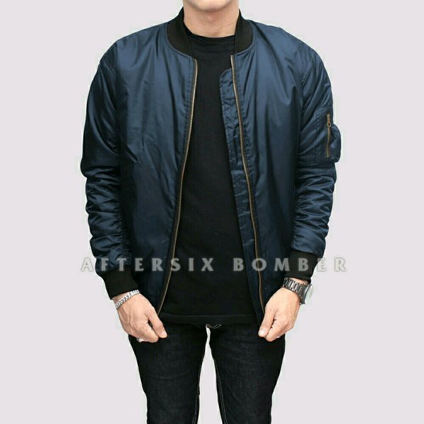 Barang Berkualitas JAKET BOMBER POLOS PRIA ORIGINAL BRAND - JAKET BOMBER M-XXXL - JAKET LOKAL