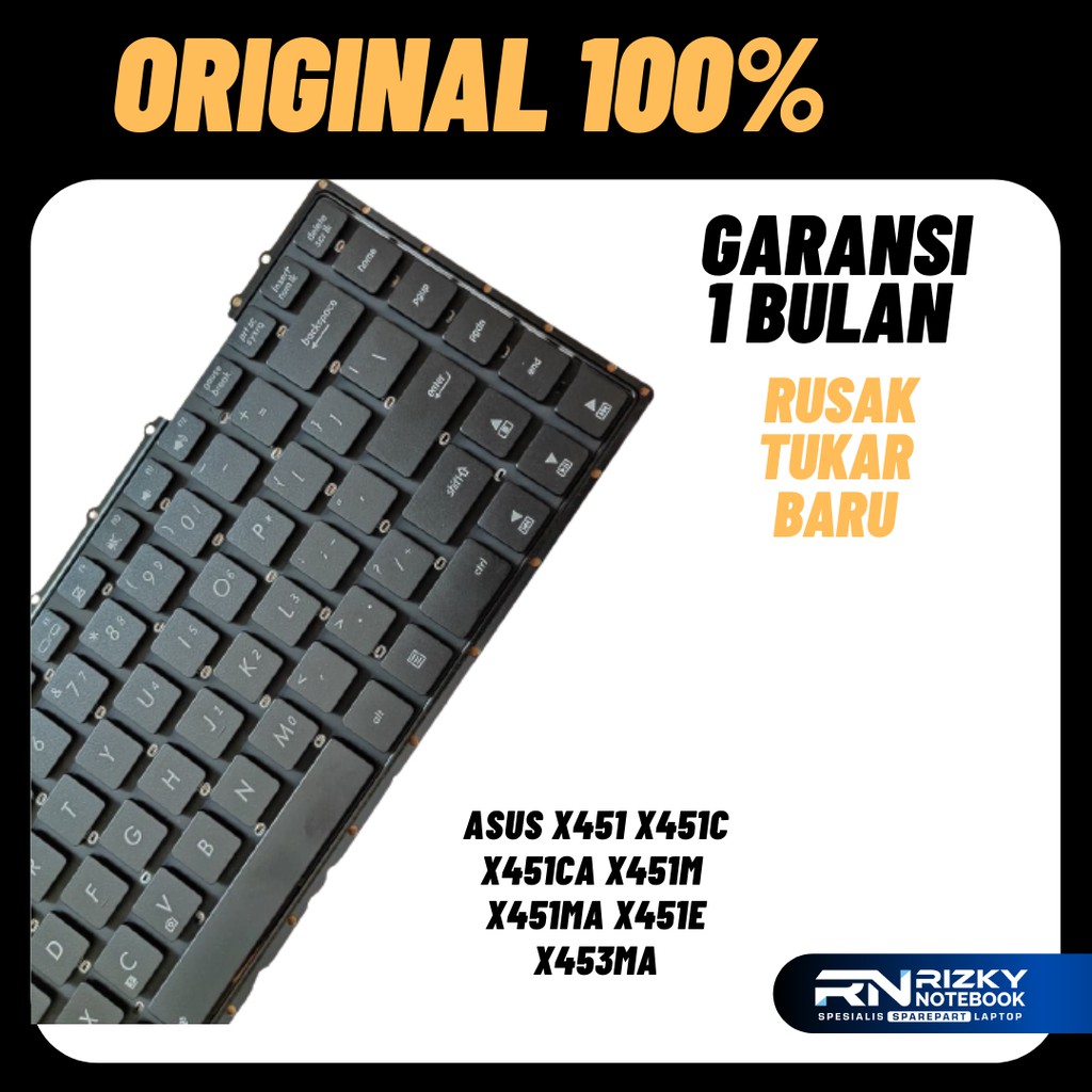 Keyboard Asus A455L X455L X451 X451C A456 A456U K456 K456U K456UR R456 X456UJ X451MA X451E X453MA