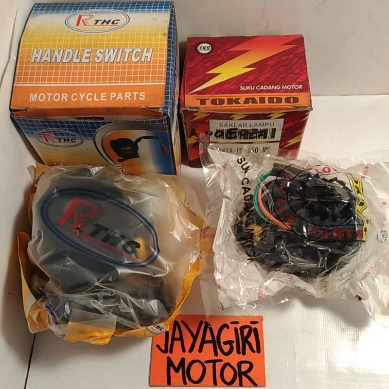 Saklar Satria FU F 150 Kiri Kanan Lampu Holder Handle Switch Sen Stater Starter Tombol On Off Suzuki