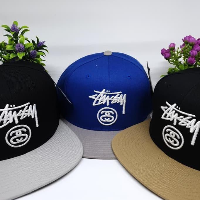 ♛ SALE TOPI SNAPBACK DISTRO TOPI BASEBALL♛ TOPI SNAPBACK STUSSY ORIGINAL KORTING