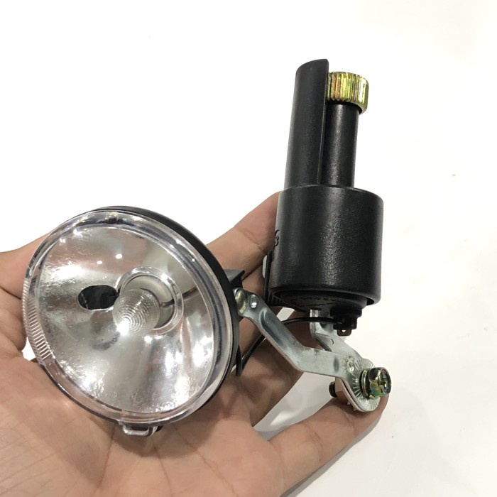 LAMPU DINAMO SEPEDA ONTEL JADUL CITY BIKE COMMUTER JAPAN SANDEN 8 NOS