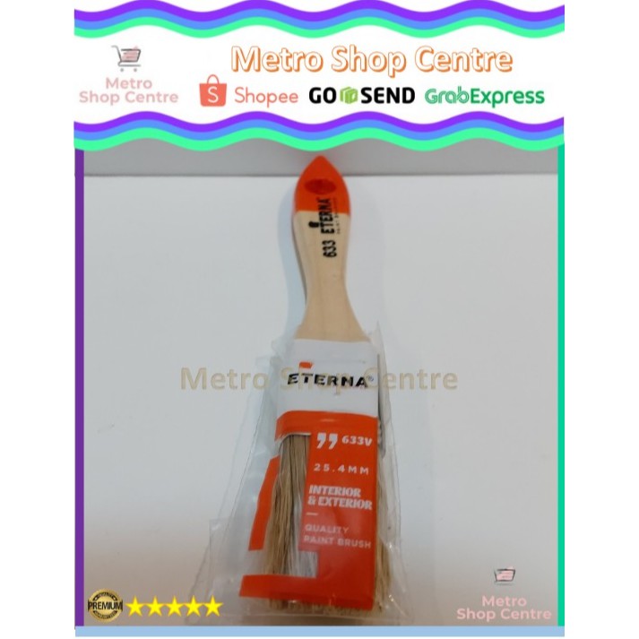 

Eterna - Kuas Cat (Paint Brush) 1" (1 inch / 1 inci) 633 V 25.4 mm