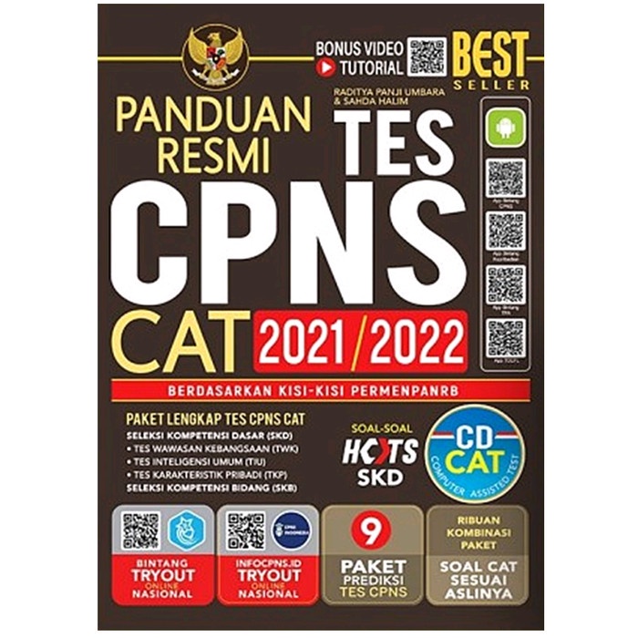 

GRATIS ONGKIR Buku Panduan Resmi Tes CPNS 2021/2022 Berdasarkan Kisi-Kisi Terbaru KPL491