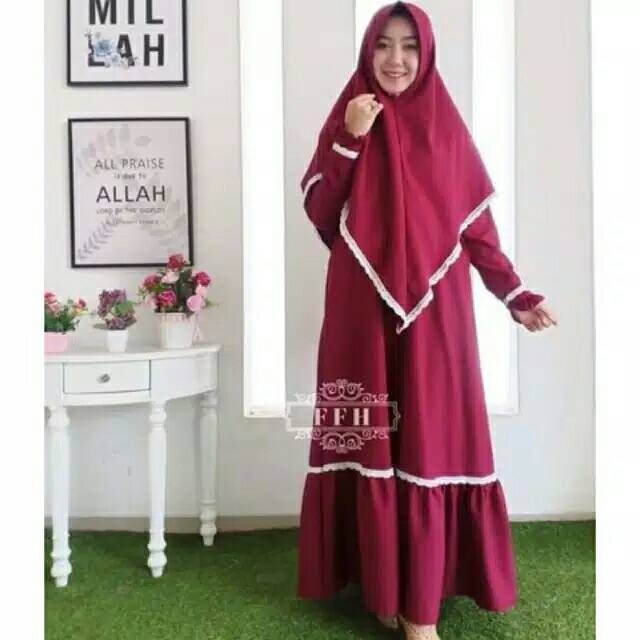 GAMIS HANIFAH SET HIJAB SYARI