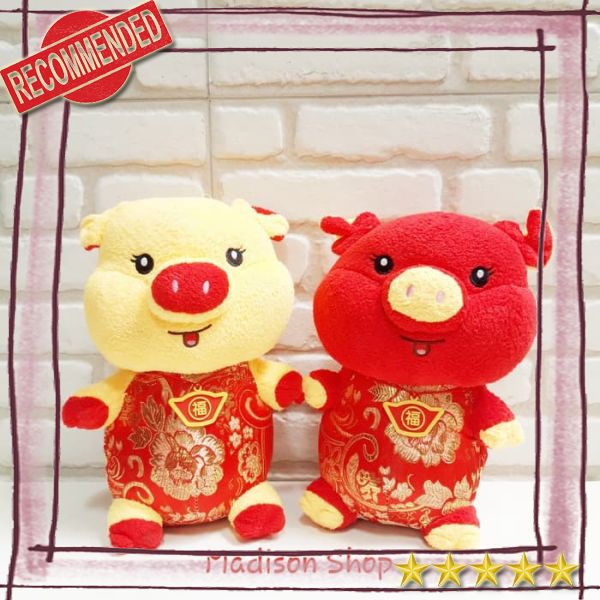 

✋ORDERደ imlek Boneka Babi Besar 2019 Kado Imlek Murah Dekorasi Parcel Imlek Murah imlek •