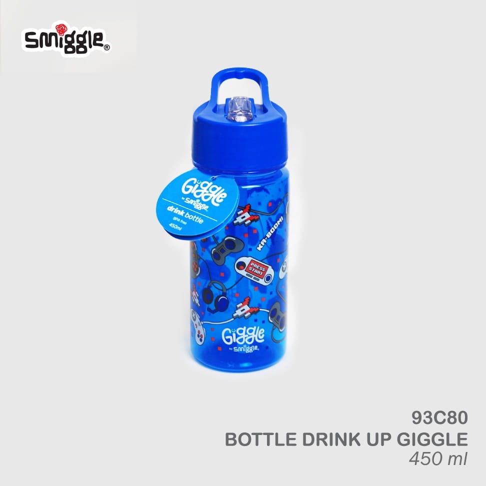 BOTOL MINUM JUNIOR GIGGLE SMIGGLE 450ML DAN 750ML