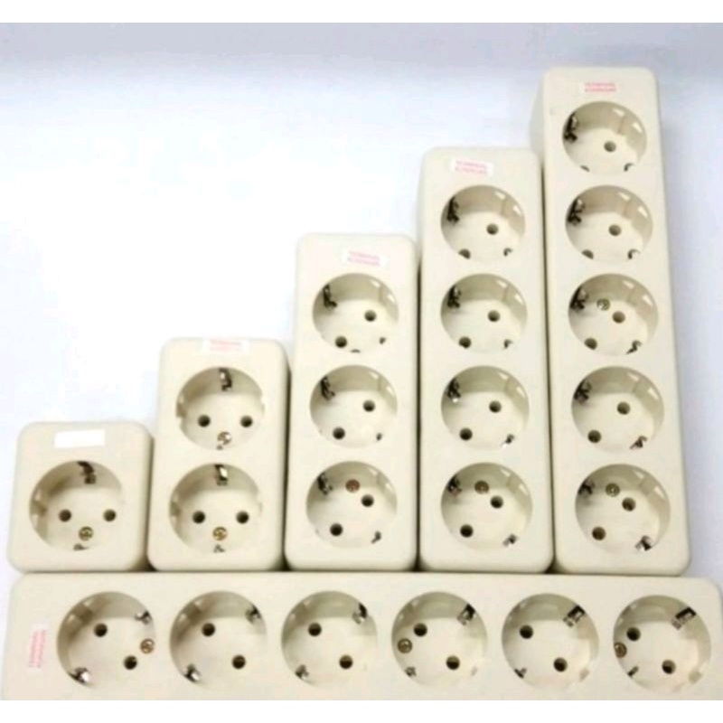 Jual Colokan isi 1 sampai 6 colokan listrik stop kontak colokan listrik