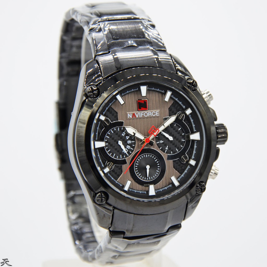 NAVIFORCE ,JAM TANGAN PRIA RANTAI JAM TANGAN PRIA ORIGINAL NAVIFORCE  NF9113MB ORIGINAL