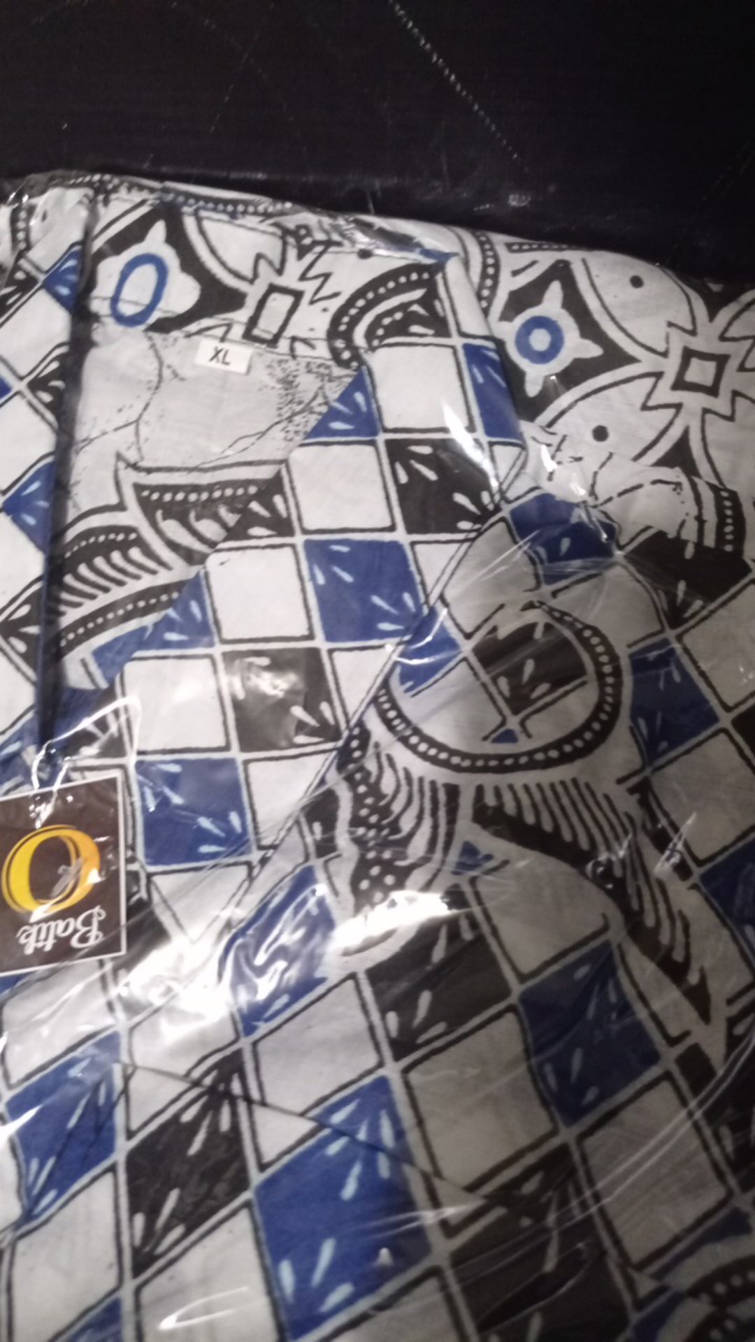 Kemeja Batik Pria Baju Kerja Motif Bunga Mekar Bac77 Hem Batikpria Murah M L Xl Xxl