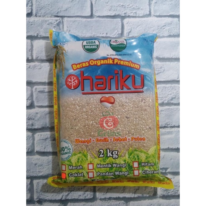 

Beras Coklat Organik HARIKU 2Kg