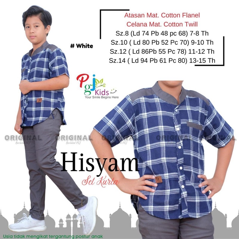 hisyam set kurta