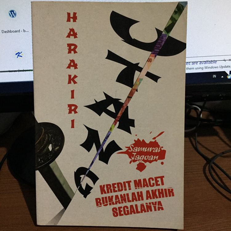 [ Bisa COD ] Buku Original 100% Asli Harakiri Utang - Samurai