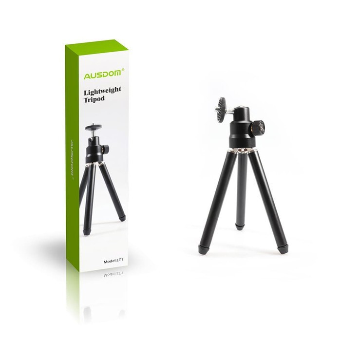 Tripod Webcam Ausdom lightweight Mini portable LT1 - Pc web Camera Stand LT-1