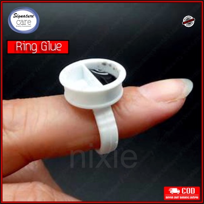 Ring Glue Cincin Lem Eyelash Extension Bahan Plastik Produk Impor