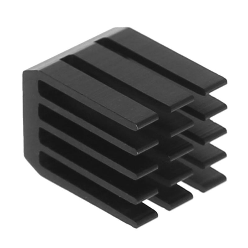 Cre HEATSINK Aluminium Radiator Anodize Heat Sink Chip Elektronik Pendingin Thermal Pads Hitam/Putih 5Pcs/Pack