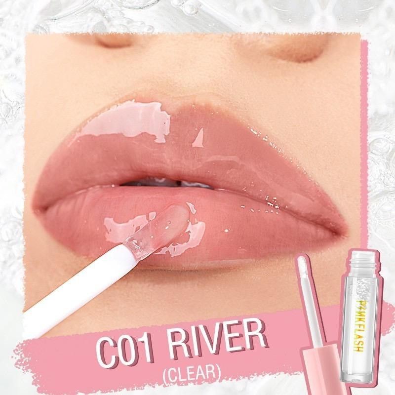 PINKFLASH  Lip Gloss Ohmygloss Perawatan Bibir