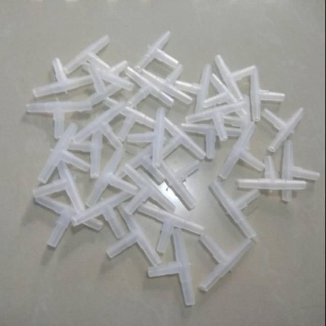 Sambungan T selang blower aerator hidroponik aquarium