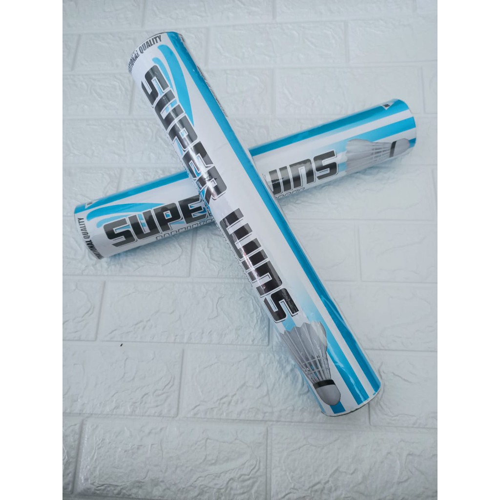 COCK BULUTANGKIS SHUTTLECOCK/KOK BADMINTON KUAT DAN TAHAN LAMA 1 SLOP ISI 12 PCS