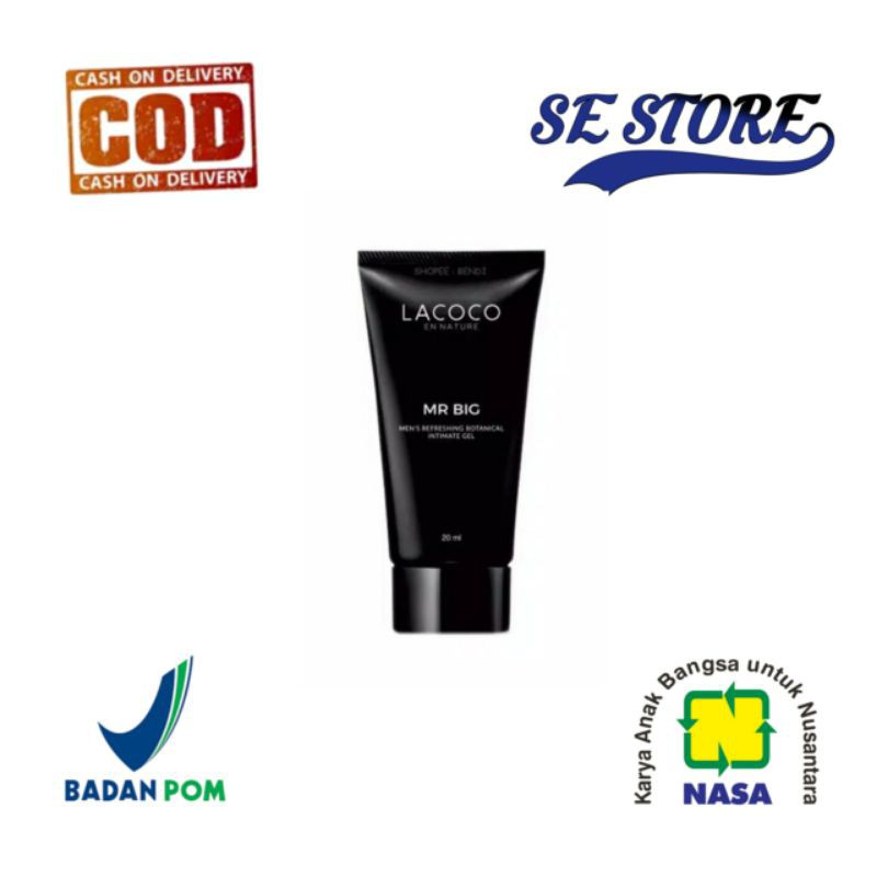 Lacoco Mr Big Cream Khusus Pria Original Memperbesar Kuat Tahan Lama