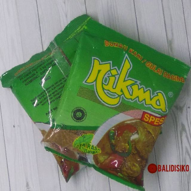 

Bumbu Kari Gulai Daging Masakan Padang 50 gr