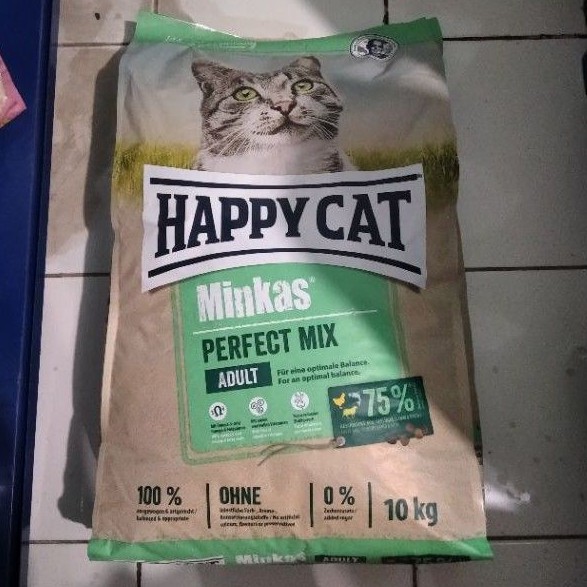 Ekspedisi Happy Cat Minkas Mix 10kg - Happy Cat Minkas Mix 10kg