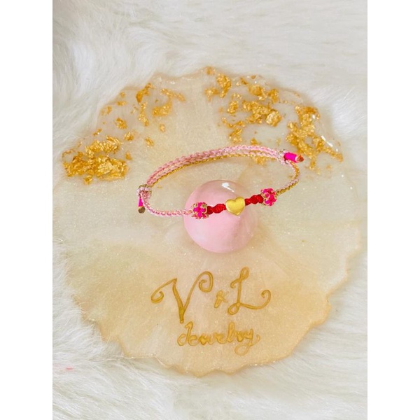 CHARM LOVE GELANG TALI EMAS GELANG TALI VARIASI EMAS ASLI 999 GELANG CHARM GELANG EMAS ASLI 24K