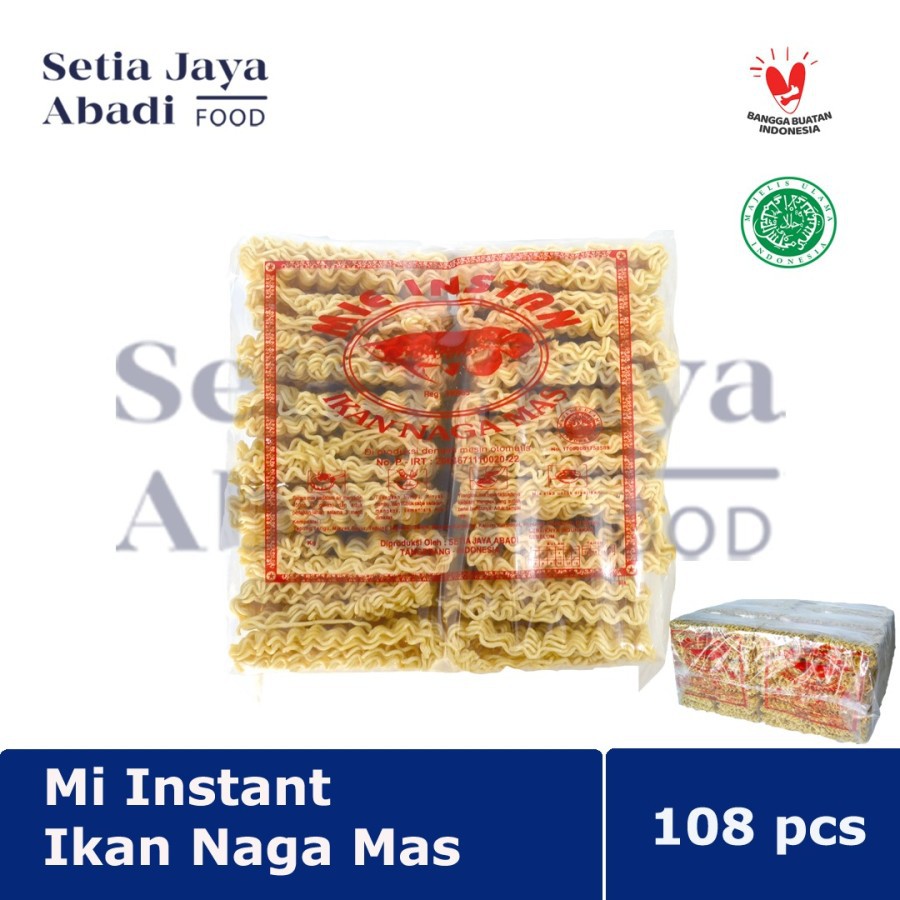 

Mi Instan Ikan Naga Mas 108 pcs