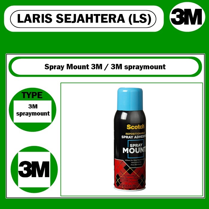 Spray Mount 3M / 3M spraymount Berkualitas
