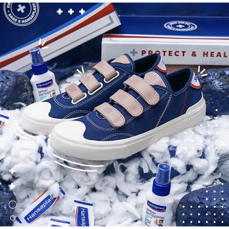 Sepatu Sage footwear X Hansaplast ukuran 44 Ready stock