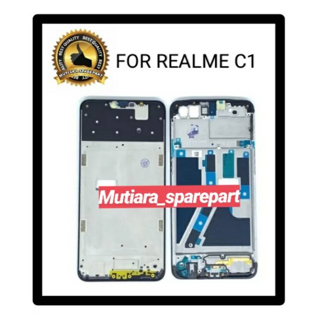 FRAME LCD / TULANG TENGAH LCD REALME C1