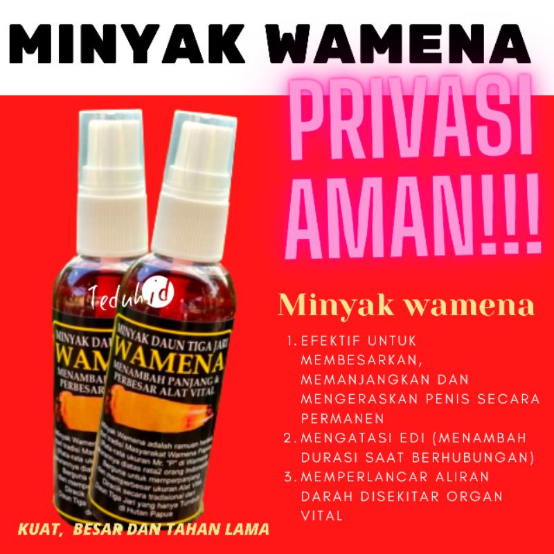 Minyak Daun Tiga Jari Wamena | Minyak Wamena | ORIGINAL PREMIUM | HERBAL