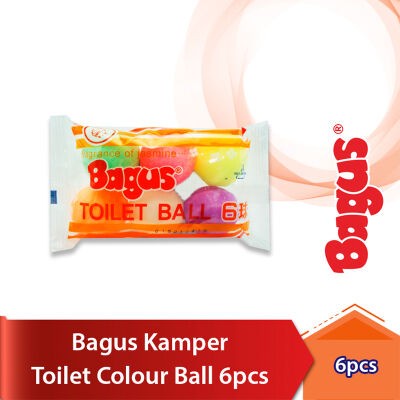 Bagus Toilet Colour Ball Isi 6 W-3807