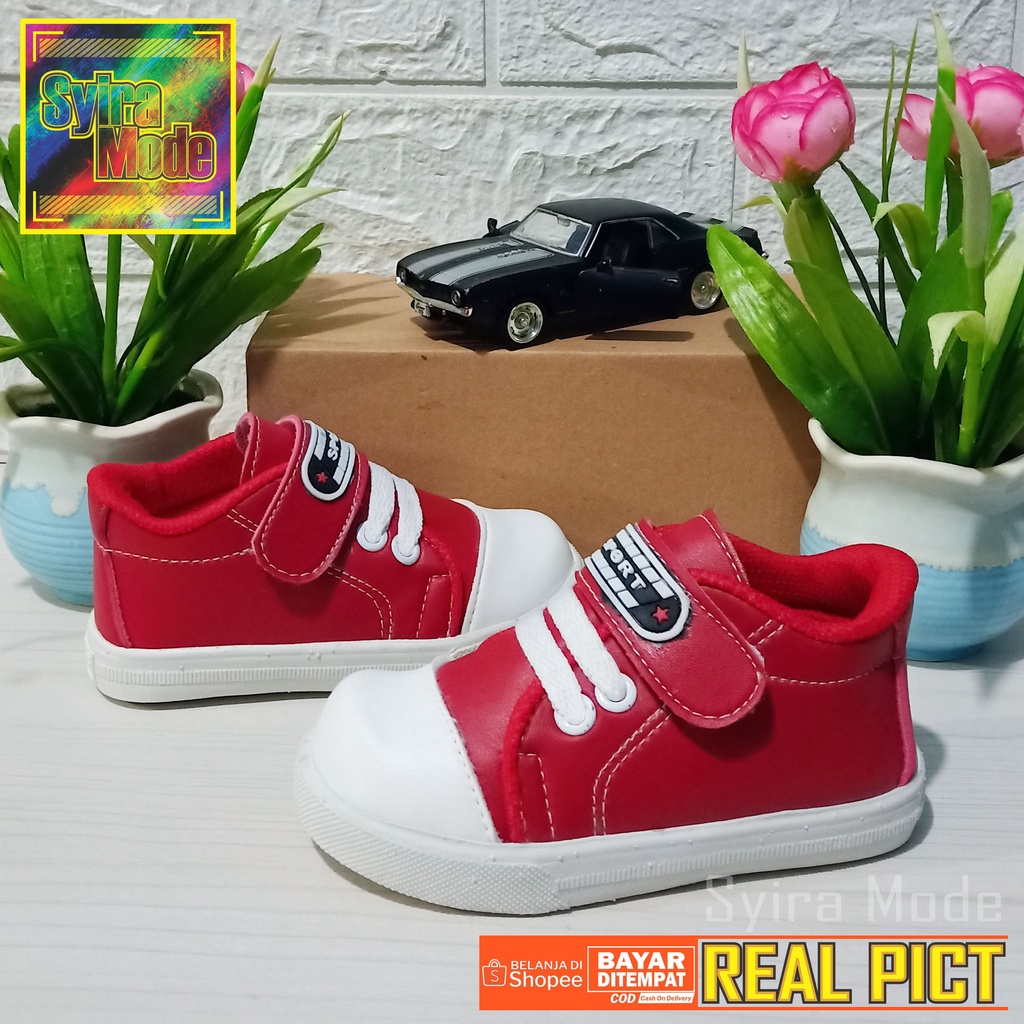 Sepatu Anak Usia 1 - 3 Tahun / Sneakers Cassual (Prepet Sport)