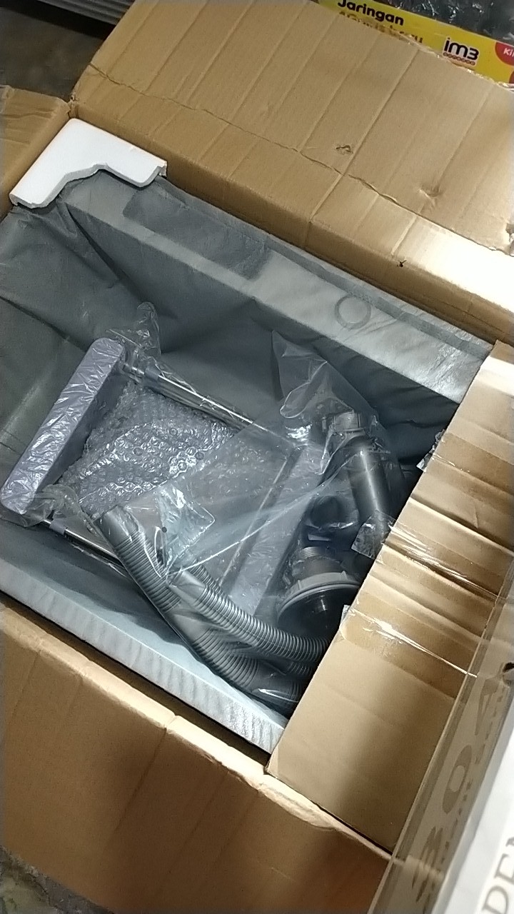 Bak Cuci Piring Stainless 304 Tebal Anti Karat 75cm