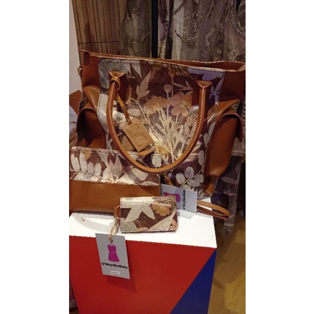 Tas Ecoprint kulit domba