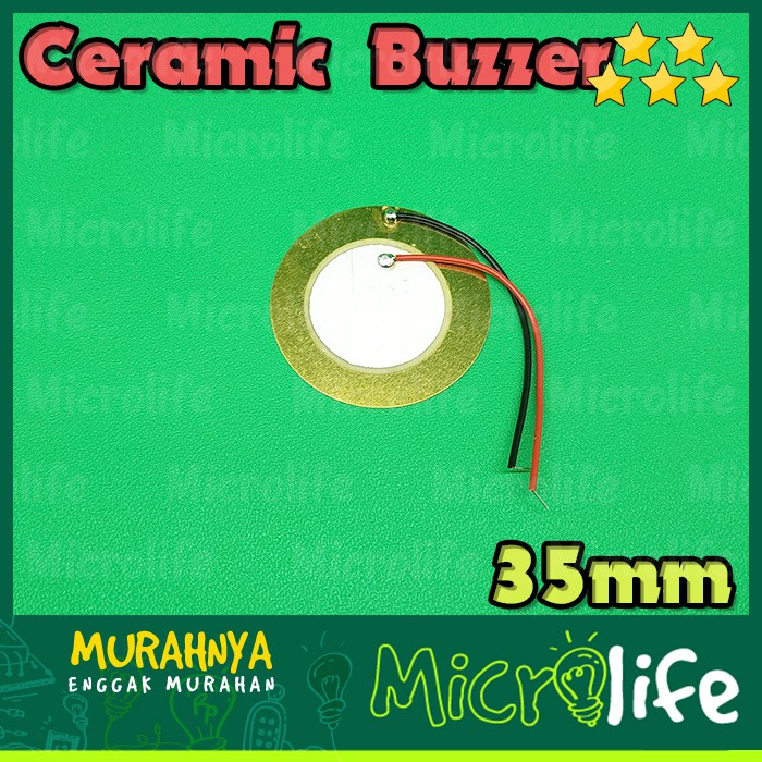 PIEZO CERAMIC BUZZER 35mm